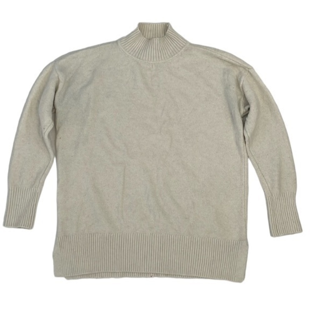 Loft Cream Turtleneck Sweater